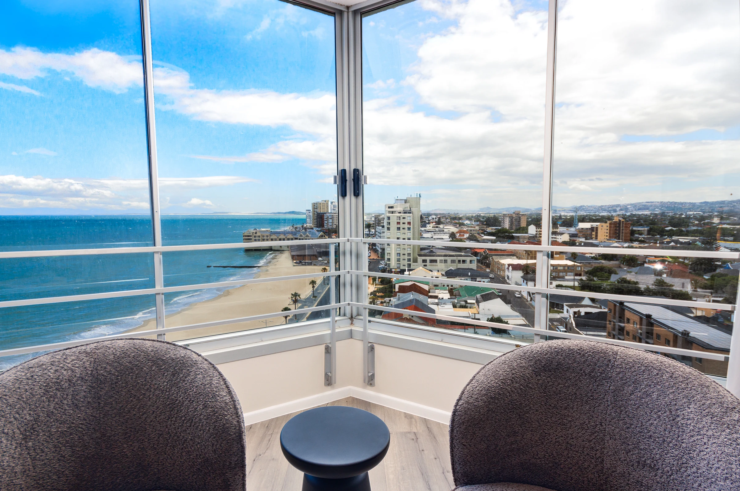 Panoramic view over Strand and False Bay from ZenDen Destinations